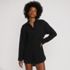 Women's Cotton Gauze Button Down Swim Cover-up Shirt Dress, alternative image