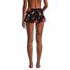 Women's Targeted Control High Waisted Mini Swim Skirt Swim Bottoms, Back