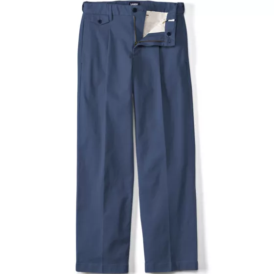 Men's Knockabout Comfort Waist Relaxed Fit Pleated Front Chino Pant - primary
