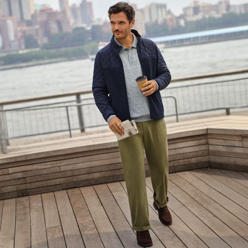 Men's Comfort Waist Comfort-First Knockabout Chino Pants | Lands' End