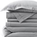 Luxe Flannel Duvet Bed Cover, Front