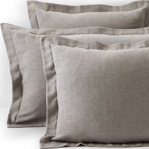 Luxe Flannel Yarn Dyed Pillow Sham - Thumbnail 4