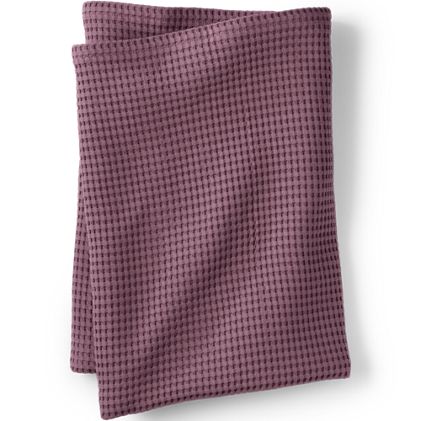 Organic Cotton Waffle Bed Blanket - primary