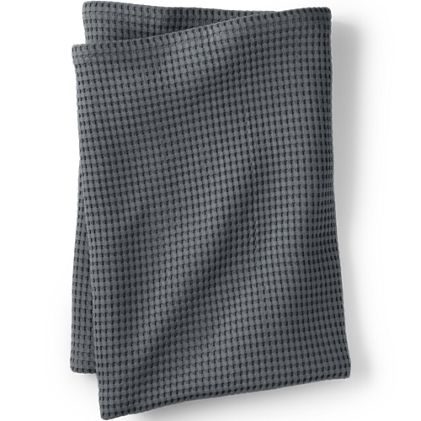Organic Cotton Waffle Bed Blanket - primary