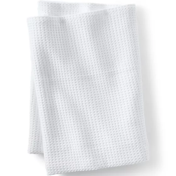 Organic Cotton Waffle Bed Blanket - primary