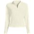 Women's Plus Size Cooling Zip Front Long Sleeve Mock Neck UPF 50 Sun Protection Rash Guard, Front
