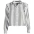 Women's No Iron Boxy Cropped Shirt, Front