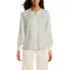 Women's Satin Popover Shirt, Front