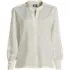 Women's Satin Popover Shirt, Front