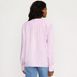 Women's Satin Popover Shirt, Back