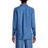 Women's Petite Twill TENCEL™ Fiber Popover Shirt, Back