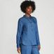 Women's Twill TENCEL™ Fiber Popover Shirt, Front