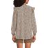 Women's Cotton Voille Ruffle Front Blouse, Back