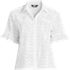 Women's Plus Size Eyelet Ruffle Sleeve Blouse, Front