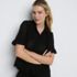 Women's Eyelet Ruffle Sleeve Blouse, alternative image