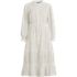 Women's Long Sleeve Button Front Cypress Eyelet Dress, Front