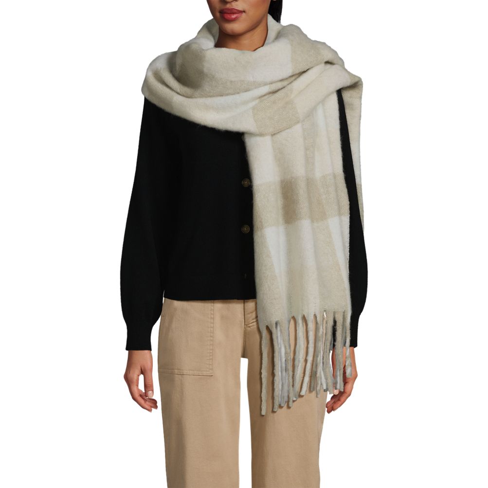 Anyweather Fleece Lands End Fleece Scarf Lands' End Women's