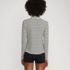 Women's Cooling Zip Front Long Sleeve Mock Neck UPF 50 Sun Protection Rash Guard, Back