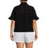 Women's Plus Size Eyelet Ruffle Sleeve Blouse, Back