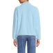 Women's Half Zip Cozy Sherpa Fleece Pullover, Back