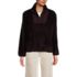 Women's Petite Half Zip Cozy Sherpa Fleece Pullover, Front