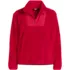 Women's Plus Size Half Zip Cozy Sherpa Fleece Pullover, Front