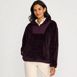 Women's Half Zip Cozy Sherpa Fleece Pullover, Front