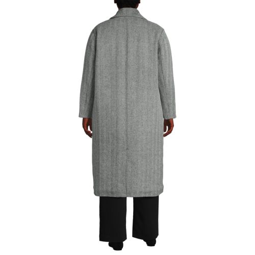 Women's Insulated Double Breasted Wool Coat - image 3