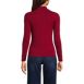 Women's Drapey Rib Skimming Long Sleeve Mock Neck , Back