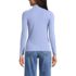 Women's Drapey Rib Skimming Long Sleeve Mock Neck , Back