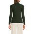 Women's Drapey Rib Skimming Long Sleeve Mock Neck , Back