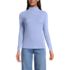 Women's Drapey Rib Skimming Long Sleeve Mock Neck , Front