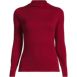 Women's Drapey Rib Skimming Long Sleeve Mock Neck , Front