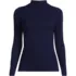 Women's Drapey Rib Skimming Mock Neck , Front