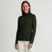 Women's Drapey Rib Skimming Long Sleeve Mock Neck , Front