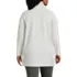 Women's Plus Size Luxe Fleece Coat, Back