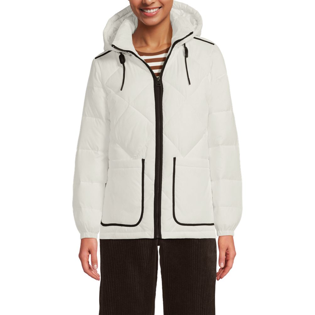 Women's FeatherFree Insulated Diamond Quilted Jacket | Lands' End