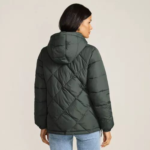 Women's FeatherFree Insulated Diamond Quilted Jacket, Back