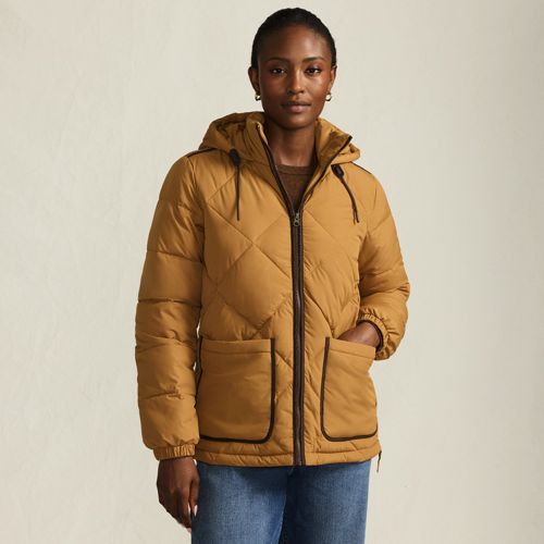 Women's FeatherFree Insulated Diamond Quilted Jacket, Front