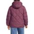 Women's Plus Size FeatherFree Insulated Diamond Quilted Jacket, Back