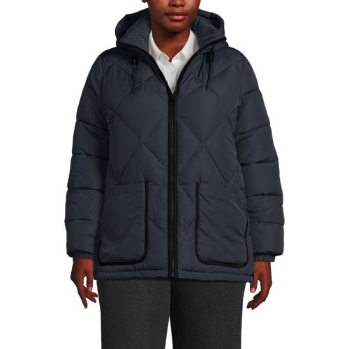 Women's FeatherFree Insulated Diamond Quilted Jacket | Lands' End