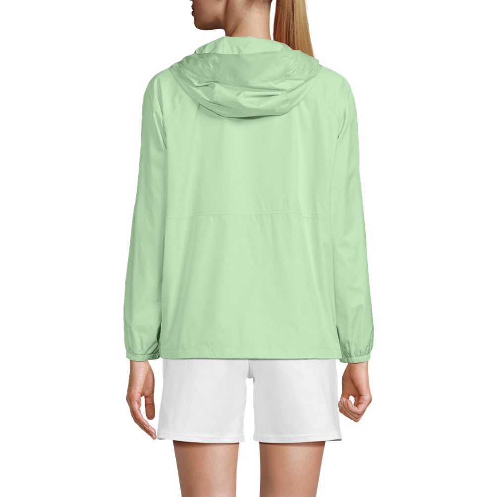 Lands' End Nylon Outer Shell Coats, Jackets & Vests Green