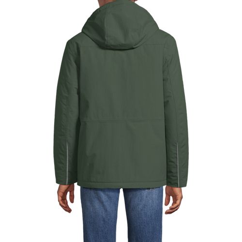  Lands' End Isolierte, Wasserdichte 3-in-1-jacke Squall, Herren, Größe:44-46 Regular, Grün, Polyester/nylon, By Lands' End 