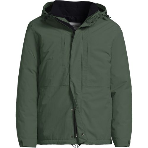 Squall Insulated Waterproof 3-in-1 Jacket, Men, size: XXL, regular, Green, Polyester/Nylon, by Lands' End