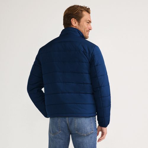  Lands' End Isolierte, Wasserdichte 3-in-1-jacke Squall, Herren, Größe:44-46 Regular, Blau, Polyester/nylon, By Lands' End 
