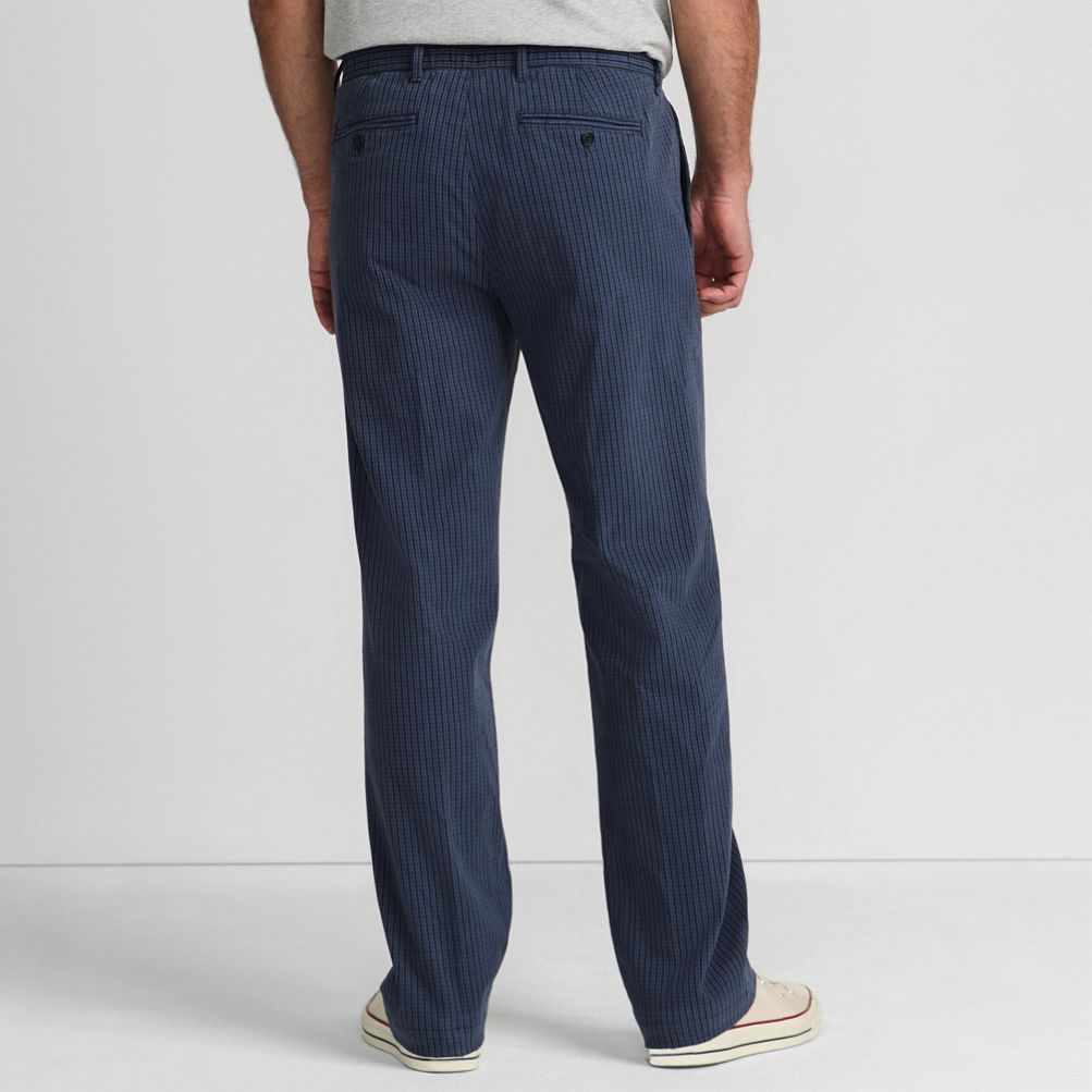 Men's Relaxed Brushed Flannel Pants | Lands' End