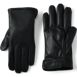 Men's Cashtouch Lined Faux Leather Glove, Front