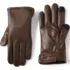 Men's Cashtouch Lined Faux Leather Glove, Front