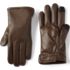 Men's Cashtouch Lined Faux Leather Glove, Front