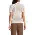 Women's Wide Rib Polo Shirt, Back
